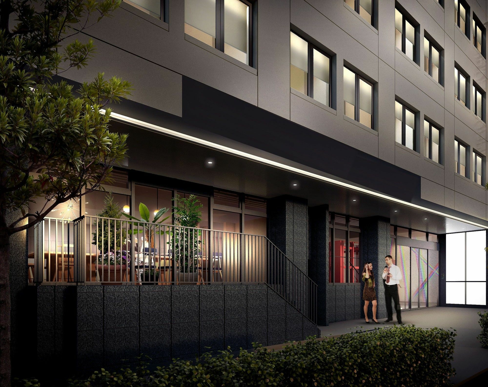Bespoke Hotel Shinjuku Präfektur Tokio Exterior foto
